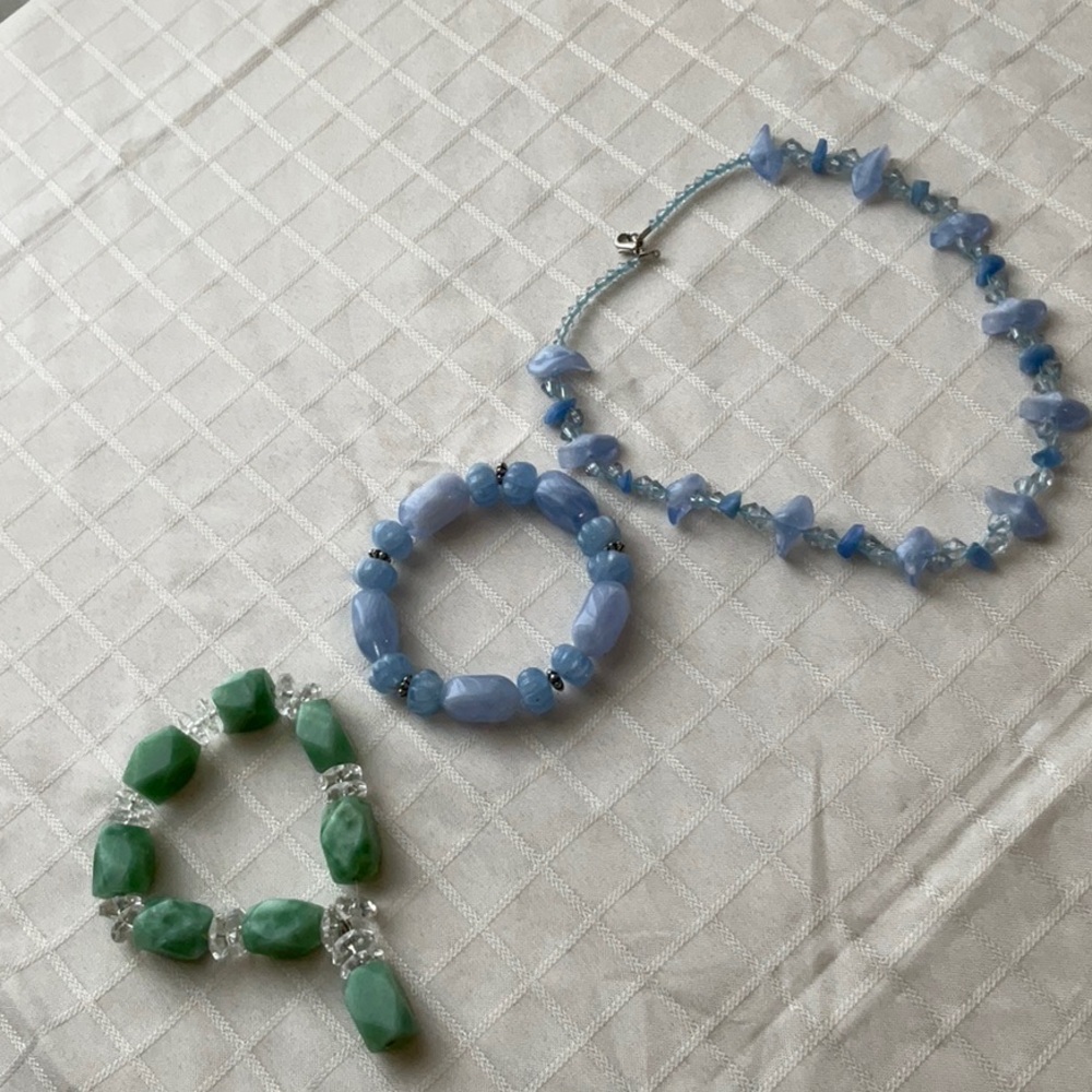 3 for $30 - Bundle of bead necklace and bracelets